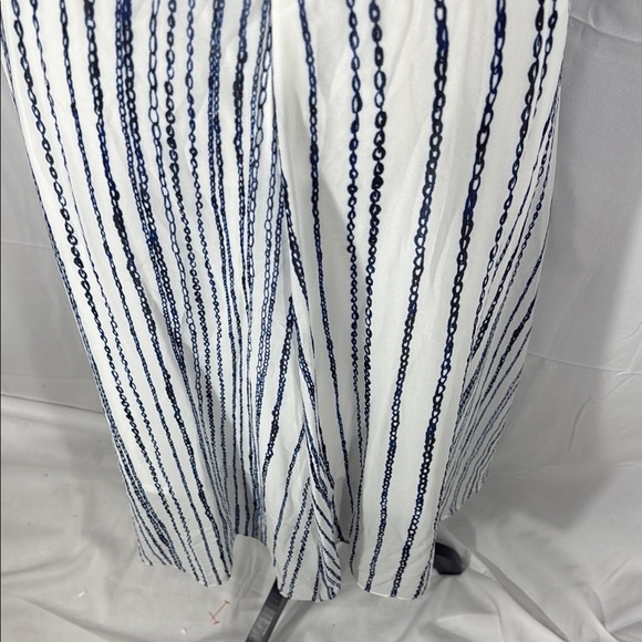 DKNY Stripped Dress in Blue Black and White Size 12 - Picture 8 of 9